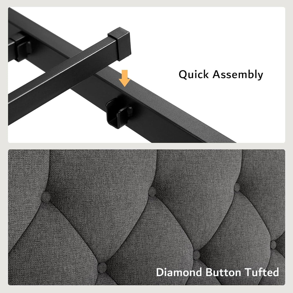 iPormis Bed Frame with Storage Drawers