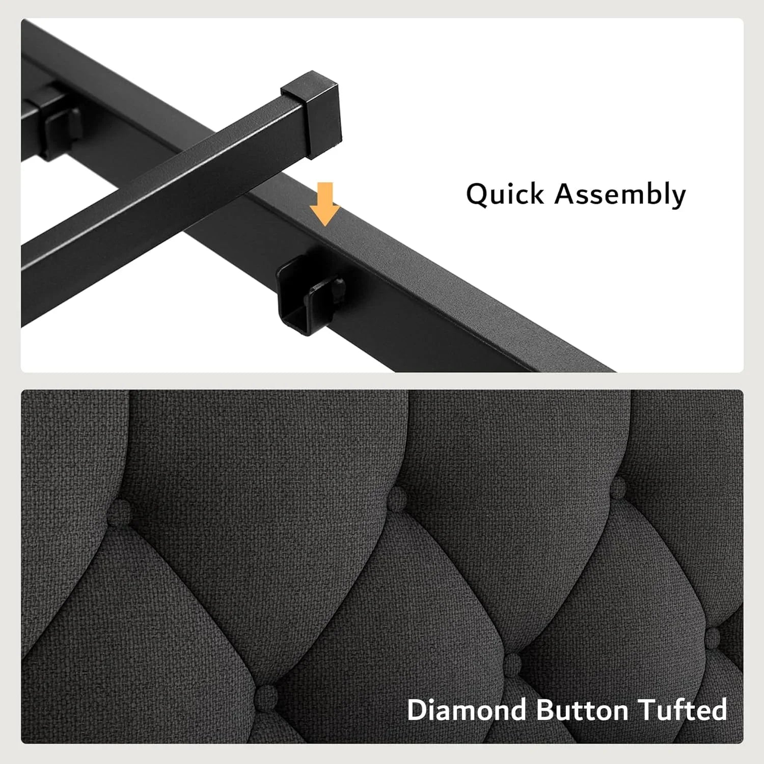 iPormis Bed Frame with Storage Drawers