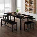 Feonase 5-Piece Dining Table Set for 4-8 People