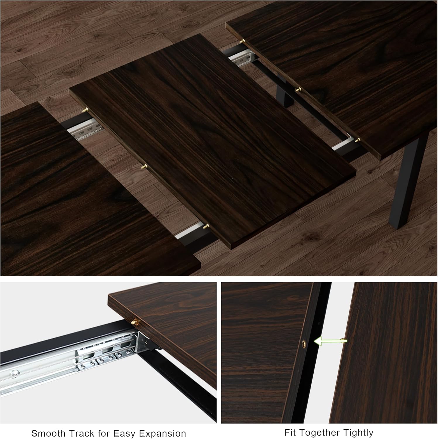 Feonase 5-Piece Dining Table Set for 4-8 People