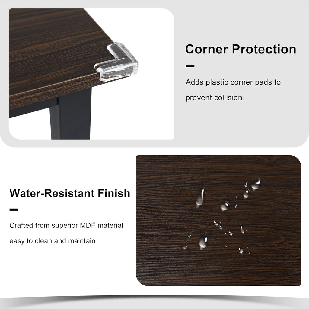 Feonase 5-Piece Dining Table Set for 4-8 People