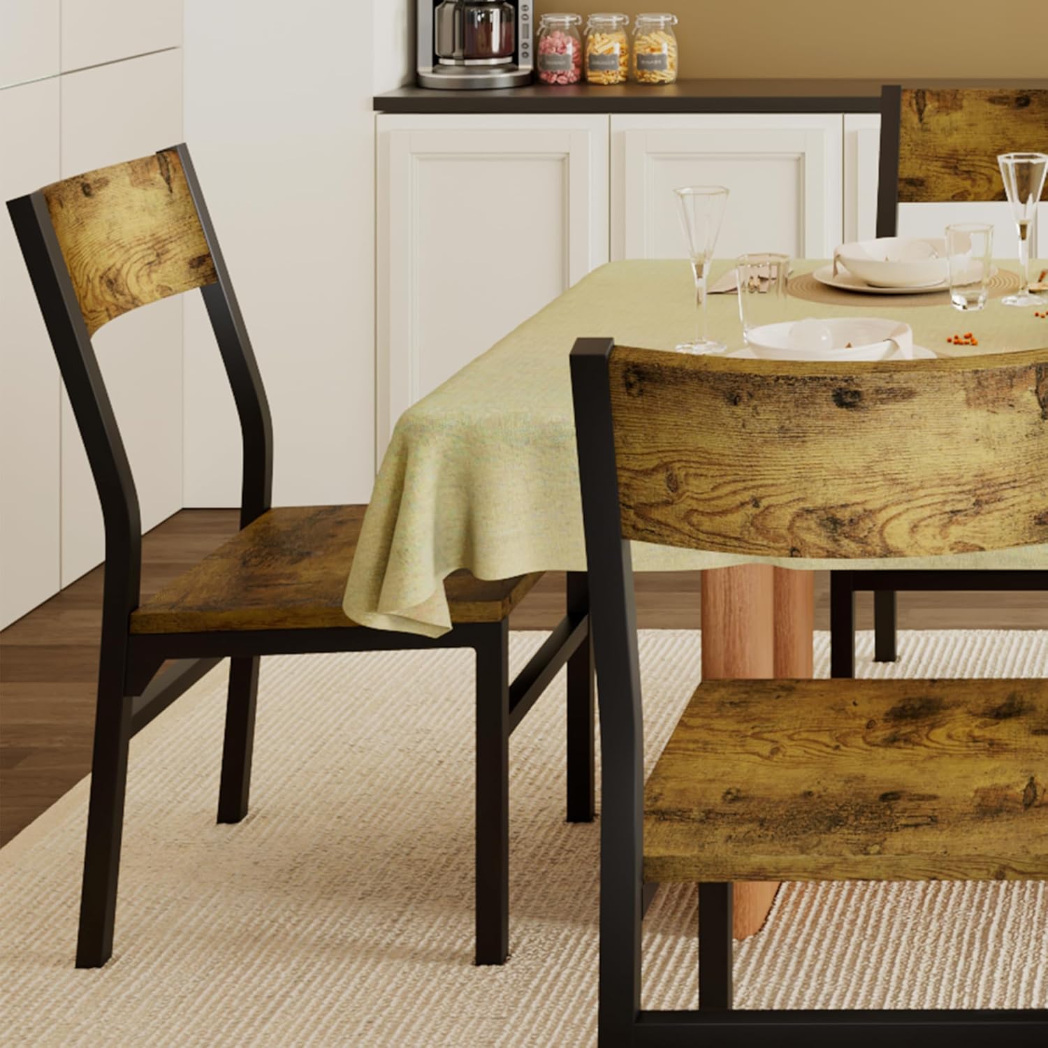 Feonase Dining Chairs Set of 6