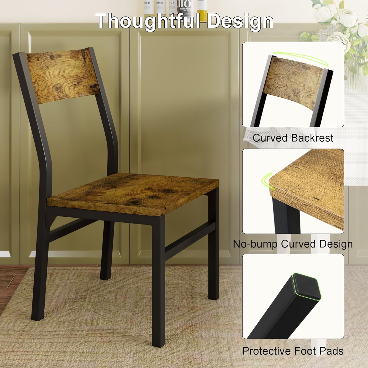 Feonase Dining Chairs Set of 6