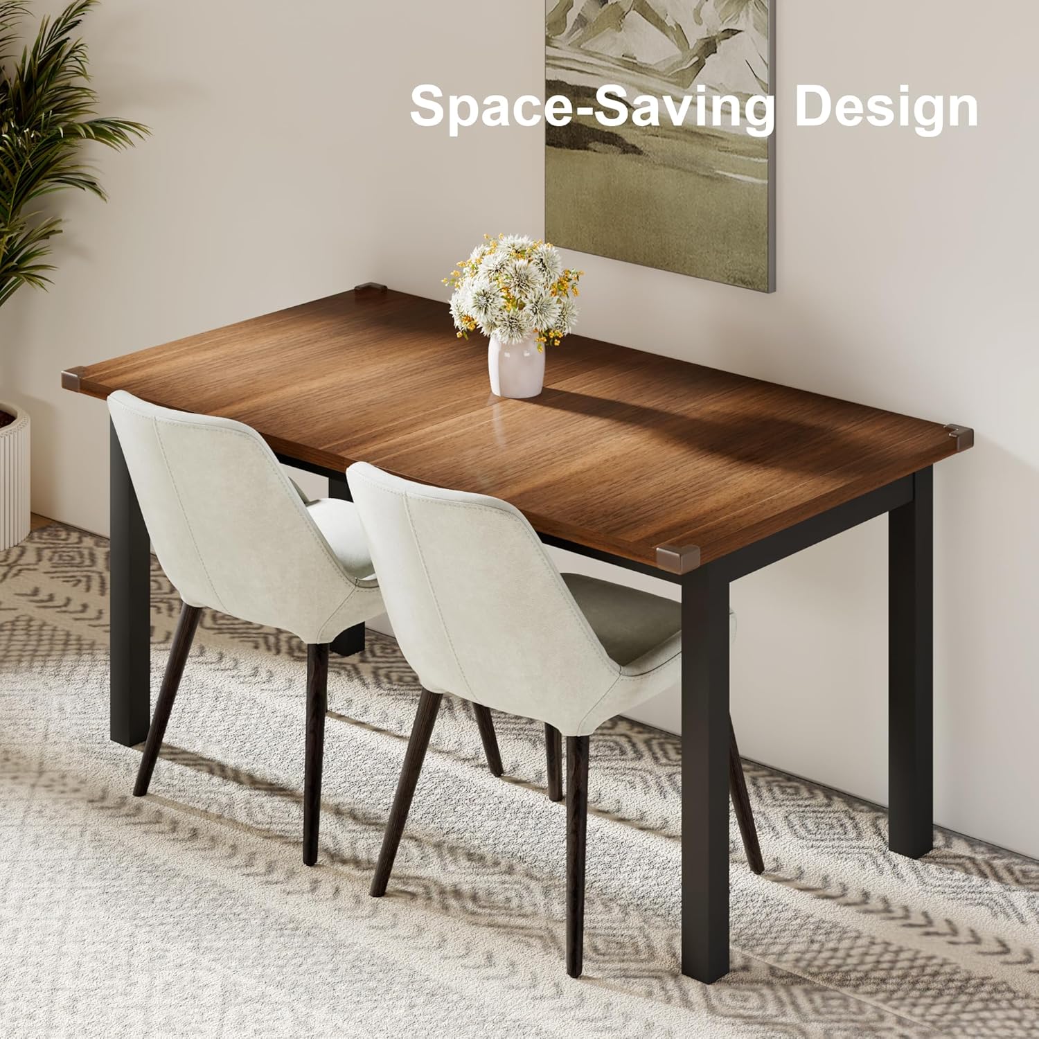 Feonase 63" Extendable Dining Table