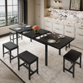 Feonase 7-Piece Dining Table Set for 4-8