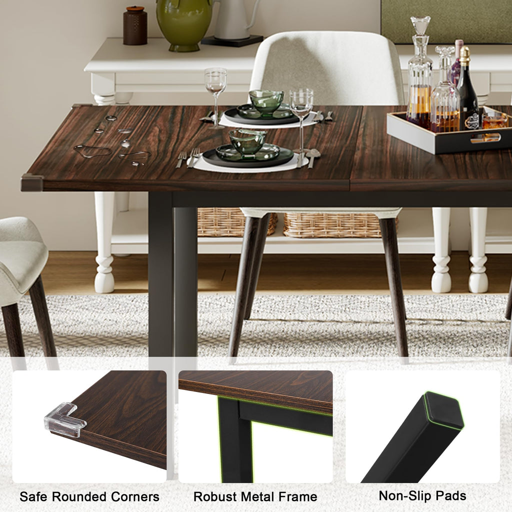 Feonase 63" Extendable Dining Table