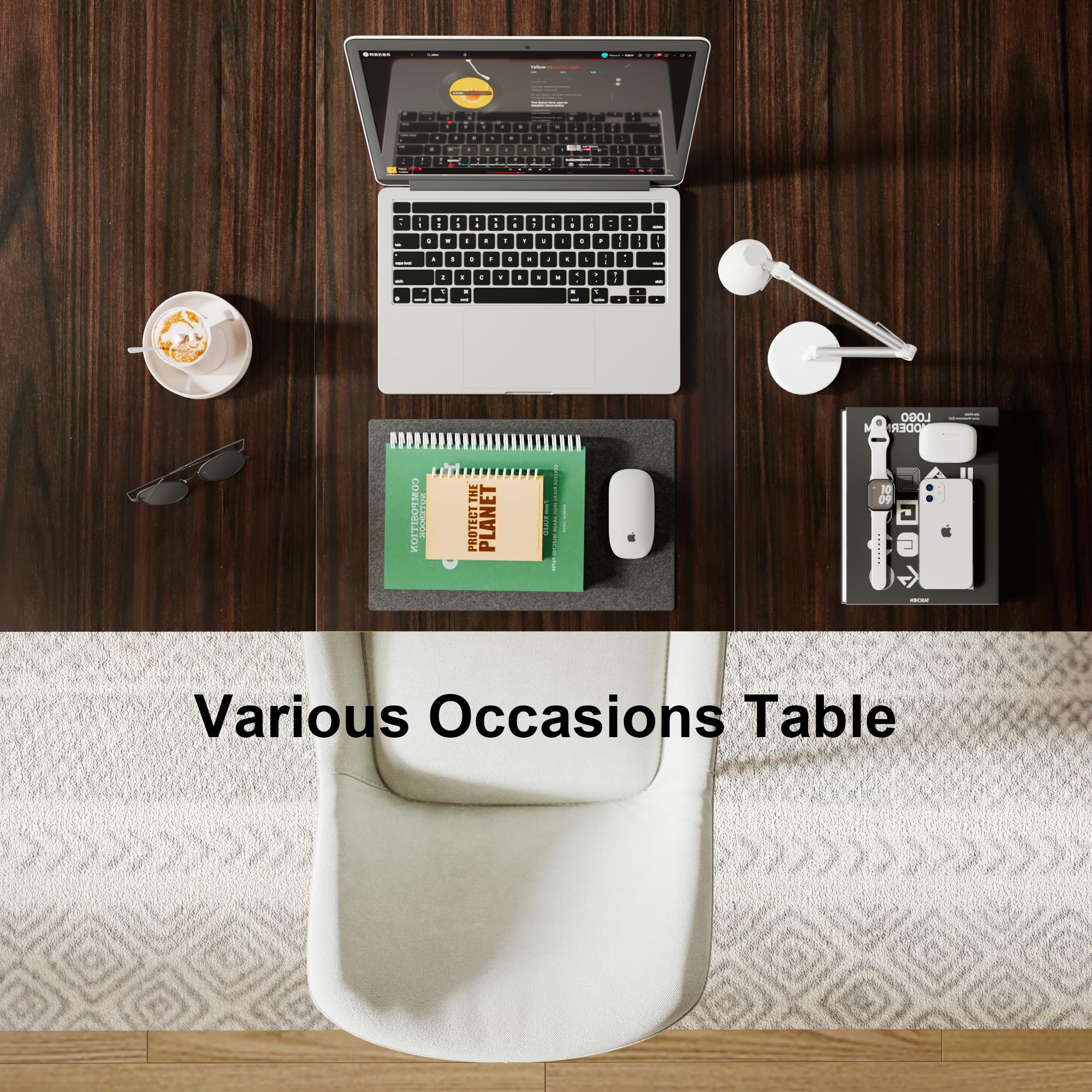 Feonase 63" Extendable Dining Table